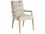 Tommy Bahama Sunset Key Aiden Channeled Fabric Gray Upholstered Arm Dining Chair  TO01057888341