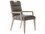 Tommy Bahama Sunset Key Aiden Channeled Fabric Gray Upholstered Arm Dining Chair  TO01057888340