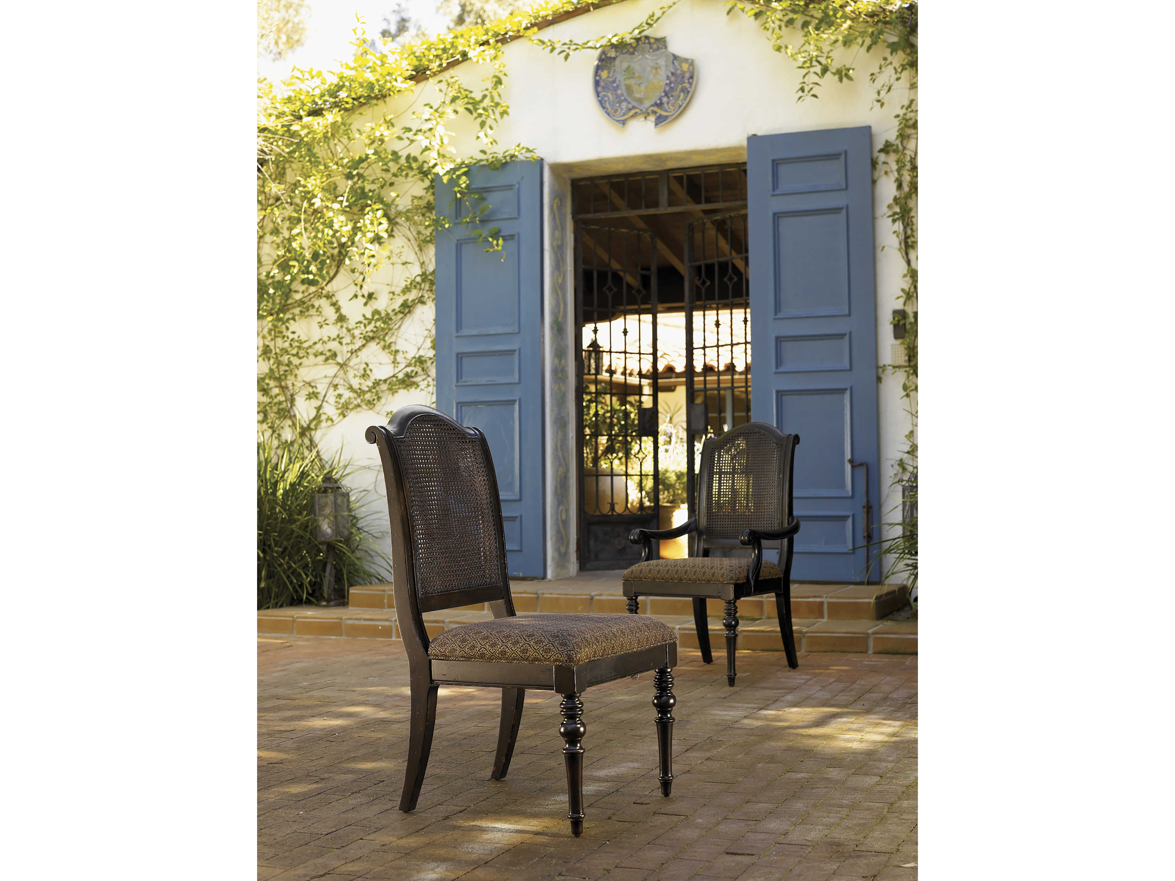 Tommy Bahama Kingstown Deep Tamarind Side Dining Chair