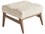 Tommy Bahama Sunset Key Hayley 23" Beige Leather Upholstered Ottoman  TO01162644LL40