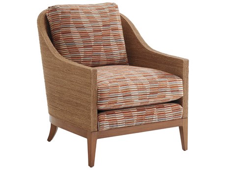 Tommy Bahama Palm Desert Brown Fabric Glendale Accent Chair