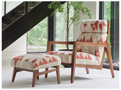 Tommy Bahama Palm Desert Chair and Ottoman Set