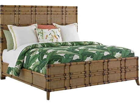 Tommy Bahama Twin Palms Coco Bay California King Panel Bed