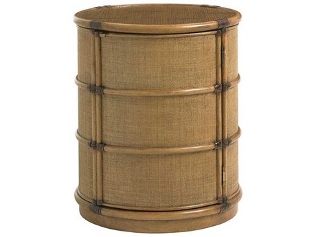 Tommy Bahama Twin Palms Cassada Round End Table