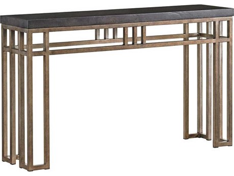 Tommy Bahama Cypress Point Montera Travertine Rectangular Console Table