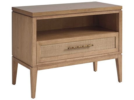 Tommy Bahama Key Biscayne 1-Drawer Brown Nightstand