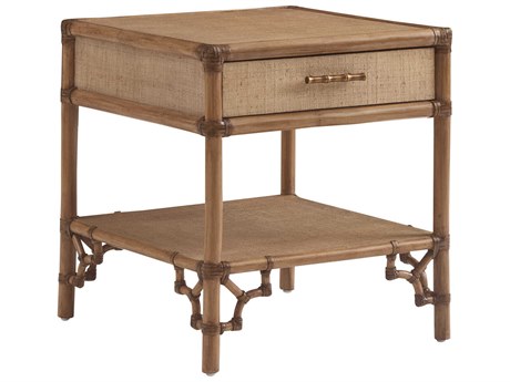 Tommy Bahama Key Biscayne Rectangular Wood End Table