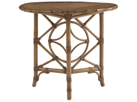 Tommy Bahama Key Biscayne Round Bamboo End Table