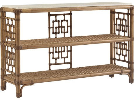 Tommy Bahama Key Biscayne Rectangular Stone Console Table