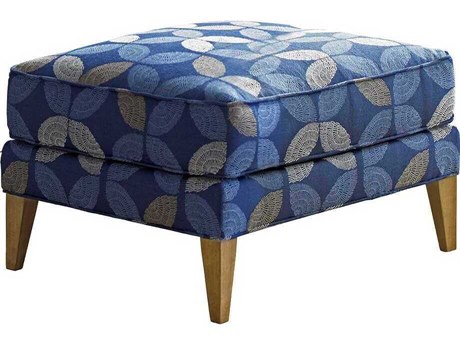 Tommy Bahama Twin Palms Coconut Grove Semi-Attached Top Ottoman