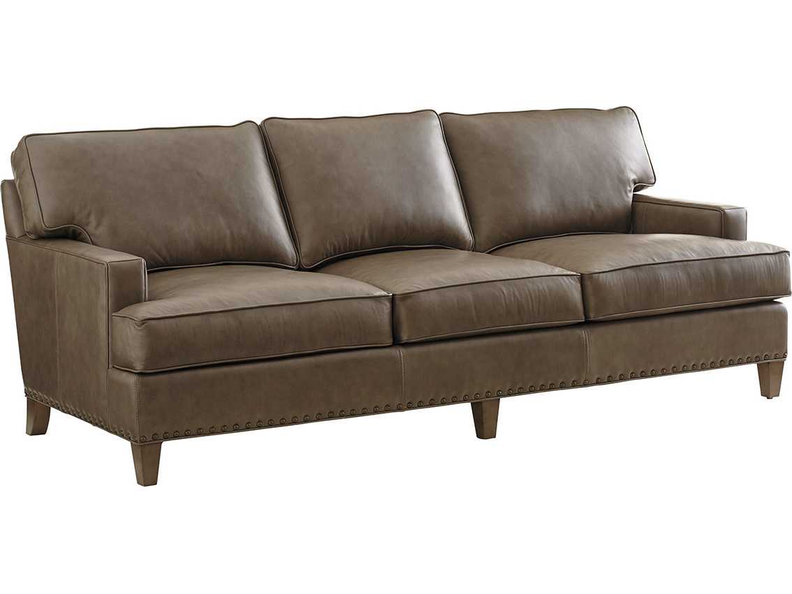 tommy bahama cypress point leather sofa