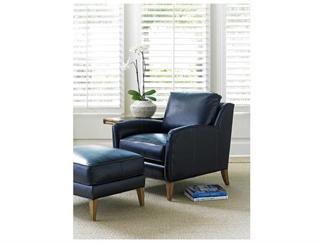 Tommy Bahama Twin Palms Chair and Ottoman Set