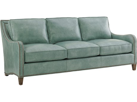 Tommy Bahama Twin Palms Leather Sofa
