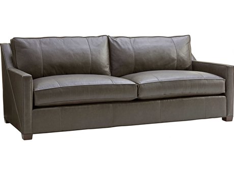 Tommy Bahama Palm Desert Brown Leather Sofa