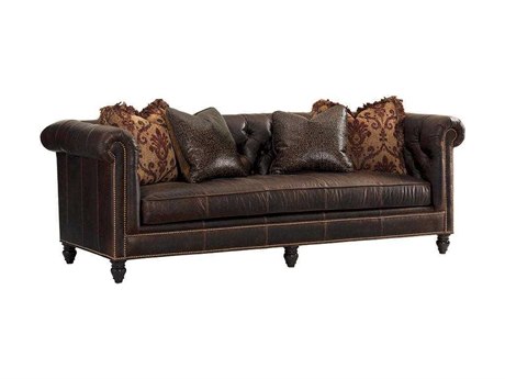 Tommy Bahama Island Traditions Leather Sofa