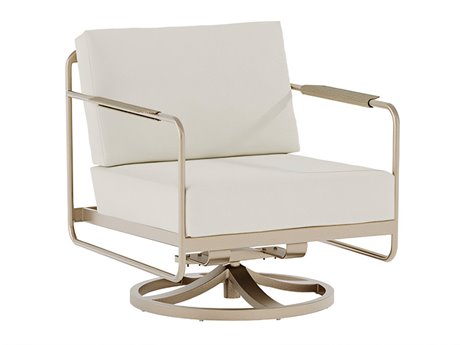 Tropitone Mirage Cushion Aluminum Swivel Lounge Chair