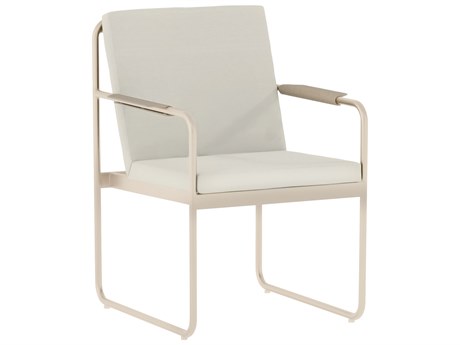 Tropitone Mirage Cushion Aluminum Dining Arm Chair