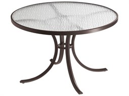 42'' Acrylic Top Round Dining Table
