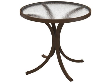 30'' Round Acrylic Top Dining Table