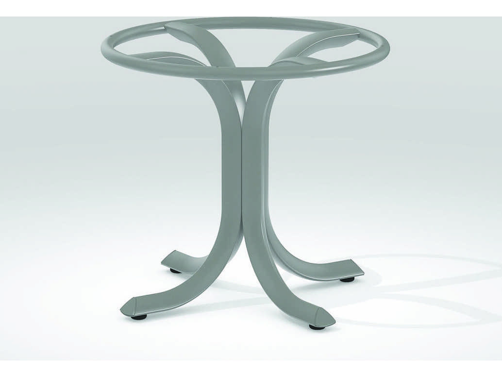 Tropitone Bases Cast Aluminum Round Coffee Table Base Only 18H TP1882B