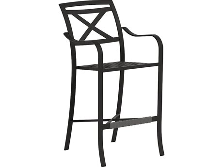 Tropitone Catalina Cast Aluminum Bar Stool X Back