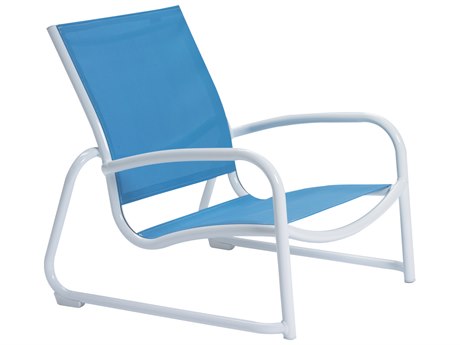 Tropitone Millennia Relaxed Sling Aluminum Sand Lounge Chair