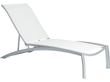 Tropitone South Beach Relaxed Sling Aluminum Outdoor Chaise Lounge