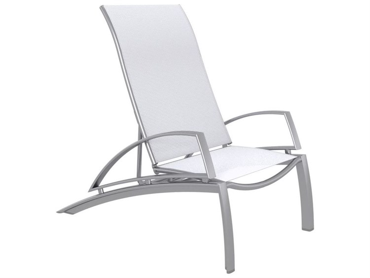 Tropitone South Beach Relaxed Sling Aluminum Lounge Chair