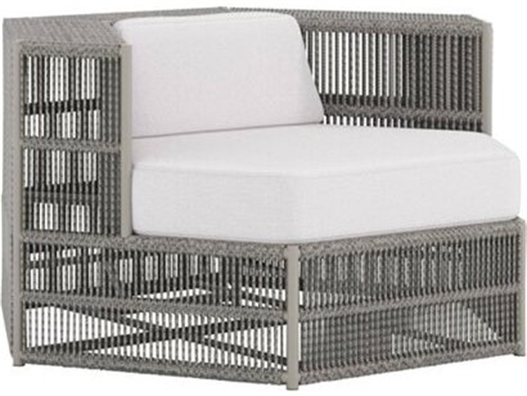 Tropitone Six Rope Aluminum Outdoor Lounge Chair