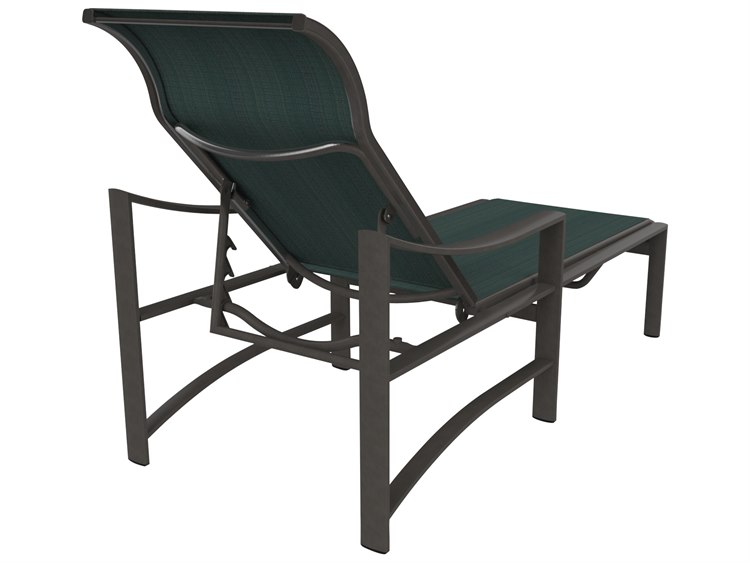 Tropitone Kenzo Sling Aluminum Patio Chaise Lounge 3