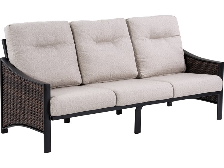 Tropitone Kenzo Woven Aluminum Cushion Sofa