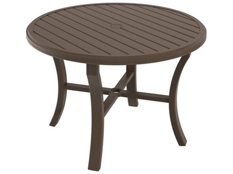 42'' Round Dining Table with Umbrella Hole