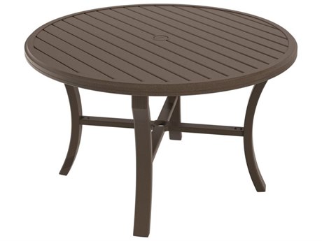 48'' Round Dining Table with Umbrella Hole