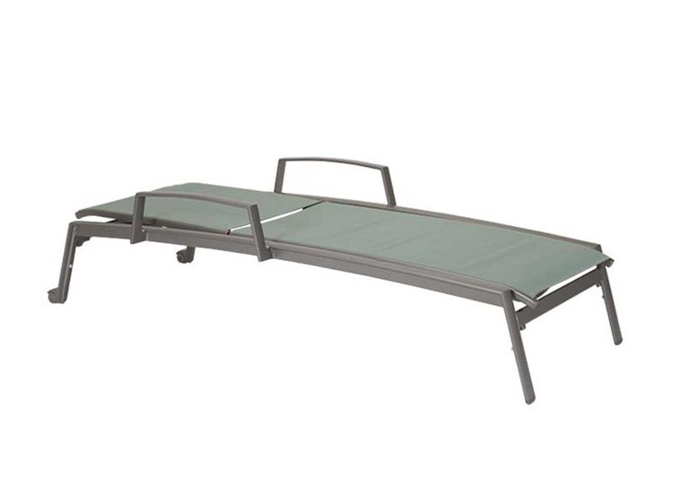 Tropitone Elance Relaxed Sling Aluminum Patio Chaise Lounge 3