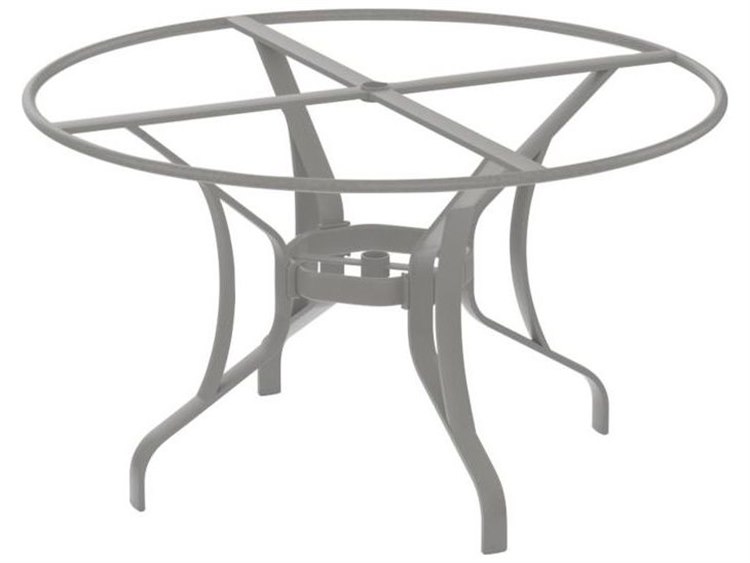 Tropitone Bases Cast Aluminum Round Dining Table Base Only ...