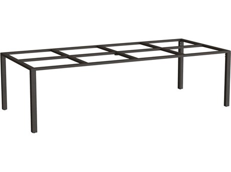 Tropitone Parson Aluminum 96" x 42" Rectangular KD Dining Table Base