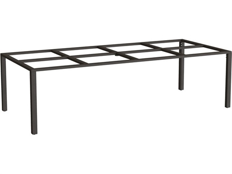 Tropitone Parson Aluminum 96" x 42" Rectangular ADA Dining Table Base