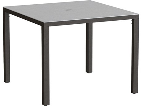 Tropitone Parson Solid Top Aluminum 37" Square KD ADA Dining Table