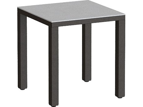 Tropitone Parson Solid Top Aluminum 16.25" Square End Table