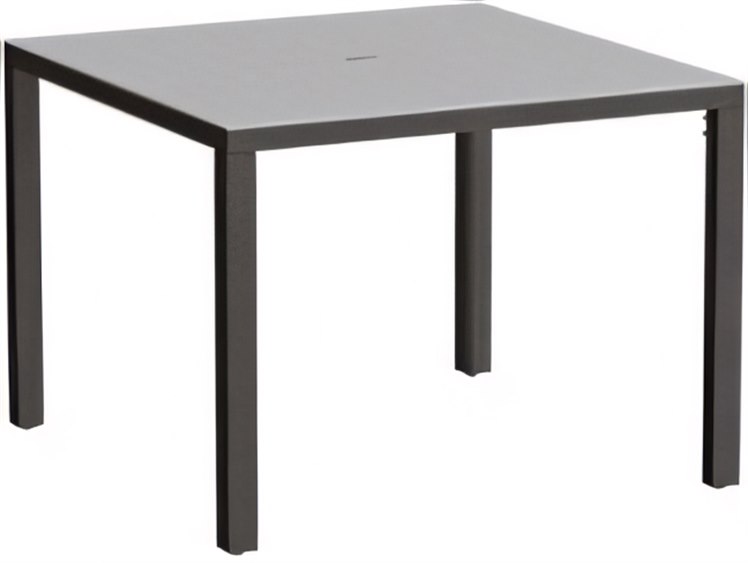 Tropitone Parson Solid Top Aluminum 42" Square KD Dining Table