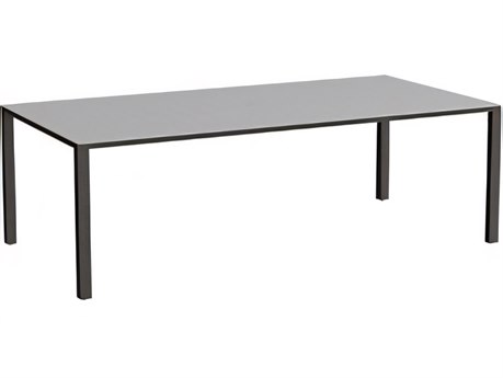 Tropitone Parson Solid Top Aluminum 84" x 42" Rectangular KD ADA Dining Table