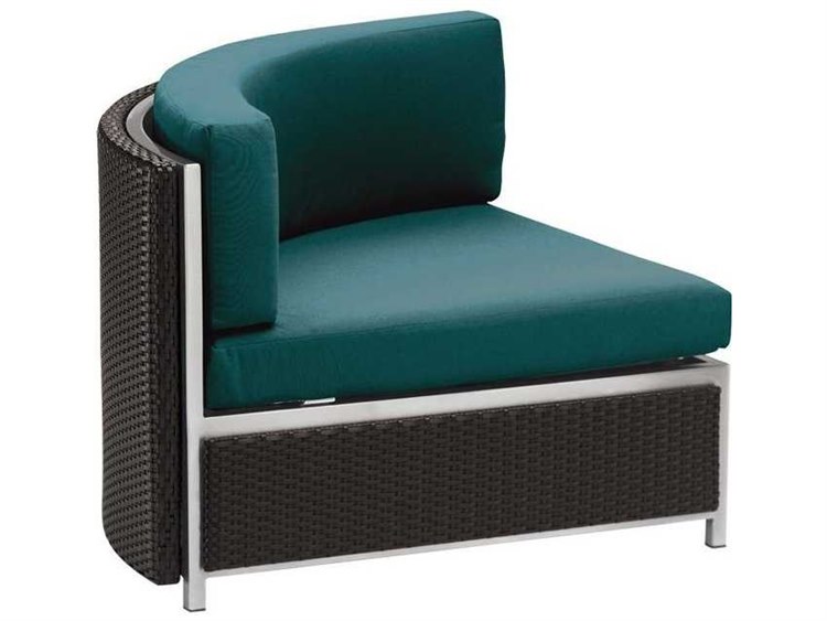 Tropitone Cabana Club Woven Curved Corner Lounge Chair 591010ccw Tropitone Cabana Club Woven Curved Corner Lounge Chair