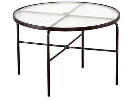 Tropitone Acrylic Cast Aluminum 42'' Round Dining Table