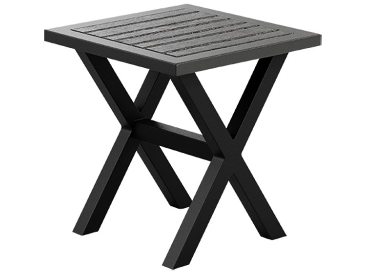 Tropitone Crestwood Tables Aluminum Square End Table