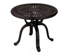 Tropitone Cast Kd Spectrum Tables Aluminum Round Outdoor End Table