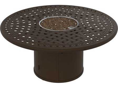 Tropitone Garden Terrace Fire Pits Manual Ignition 55 Round Fire