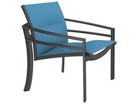 Tropitone Kor Padded Sling Aluminum Lounge Chair