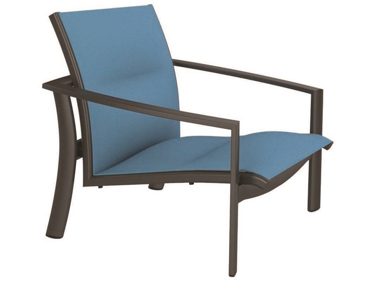 Tropitone Kor Padded Sling Aluminum Spa Lounge Chair