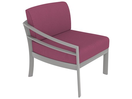 Tropitone Kor Cushion Aluminum Right Arm Lounge Chair