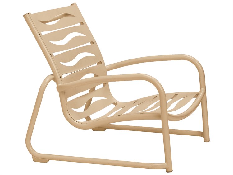 Tropitone Millennia Wave Segment Aluminum Stackable Sand Chair